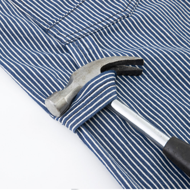 メーカー:CO_COS 品名&品番:Dickies CC-D-7109 軽量ヒッコリーオーバーオール ハンマーループ