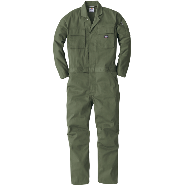 メーカー:CO_COS 品名&品番:Dickies CC-D-766 カジュアルつなぎ(オプション表示用)  カラー:アーミー