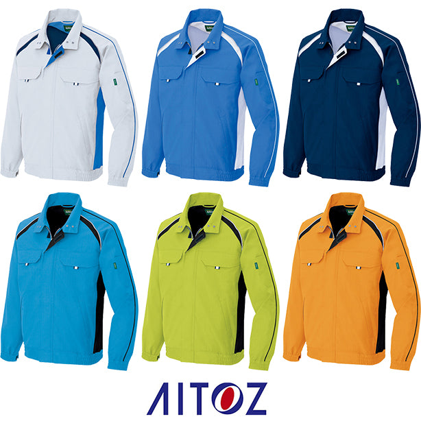 メーカー:AITOZ 品名&品番:アイトス AZ-1730 長袖サマーブルゾン(オプション表示用) 