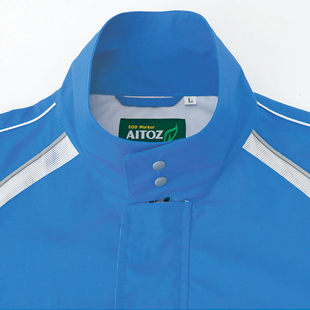 メーカー:AITOZ 品名&品番:AITOZ 1732 半袖ブルゾン 襟立て仕様
