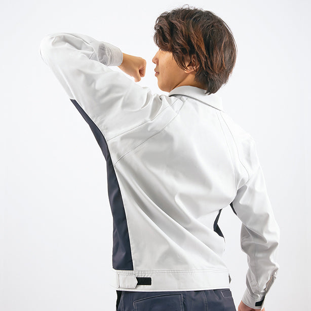 メーカー:AITOZ 品名&品番:AITOZ AZ-6830 帯電防止ムービンカット 長袖ブルゾン【春夏】【男女兼用】 ストレッチ性能