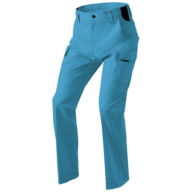 メーカー:AITOZ 品名&品番:AITOZ AZ-6851帯電防止ムービンカット ノータックカーゴパンツ【春夏】【男女兼用】(オプション表示用)  カラー:サックス