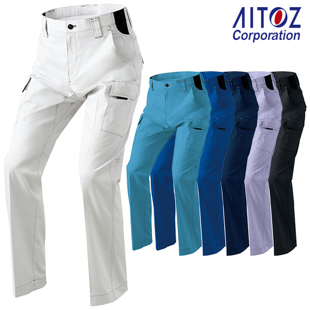 メーカー:AITOZ 品名&品番:AITOZ AZ-6851帯電防止ムービンカット ノータックカーゴパンツ【春夏】【男女兼用】(一覧表示用) 