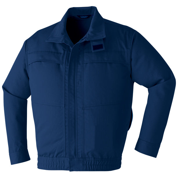 メーカー:ASAHICHO 品名&品番:Asahicho AC-9205 難燃空調服® 長袖ブルゾン【ウェアのみ】(一覧表示用)  カラー:ネイビー