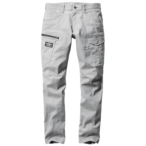 メーカー:BURTLE 品名&品番:BURTLE クレイジーストレッチ 1812 カーゴパンツ【春夏】(オプション表示用)  カラー:シルバー