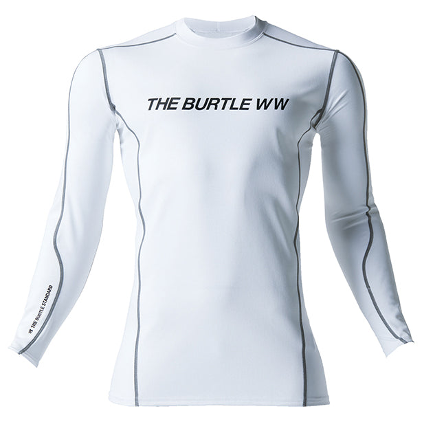BURTLE 4061 防風コンプレッション 商品コード：BA-4061 色：ホワイト(一覧表示用)