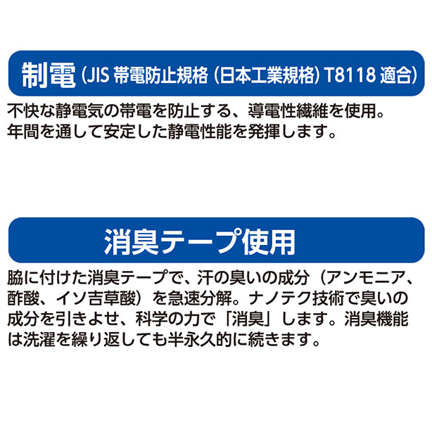 メーカー:CO_COS  品名&品番:CC-A-3377 半袖ポロシャツ Point説明