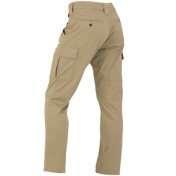 メーカー:CO_COS 品名&品番:Dickies CC-D-2875 ストレッチカーゴパンツ カラー:カーキ(バックスタイル)