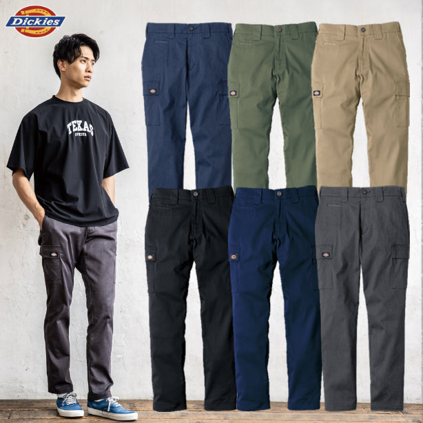 メーカー:CO_COS 品名&品番:Dickies CC-D-2875 ストレッチカーゴパンツ(オプション表示用) 
