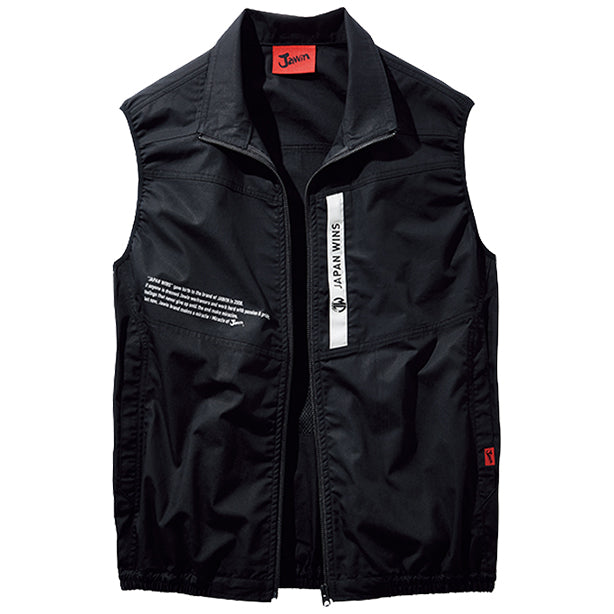 メーカー:JICHODO 品名&品番:JAWIN JC-54140 綿100% 空調服® ベスト【ウェアのみ】(一覧表示用)  カラー:ブラック