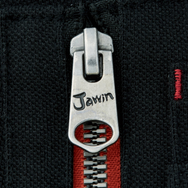 Jawin 55354 半袖ポロシャツ【春夏】 商品コード：JC-55354 ロゴ入りファスナー