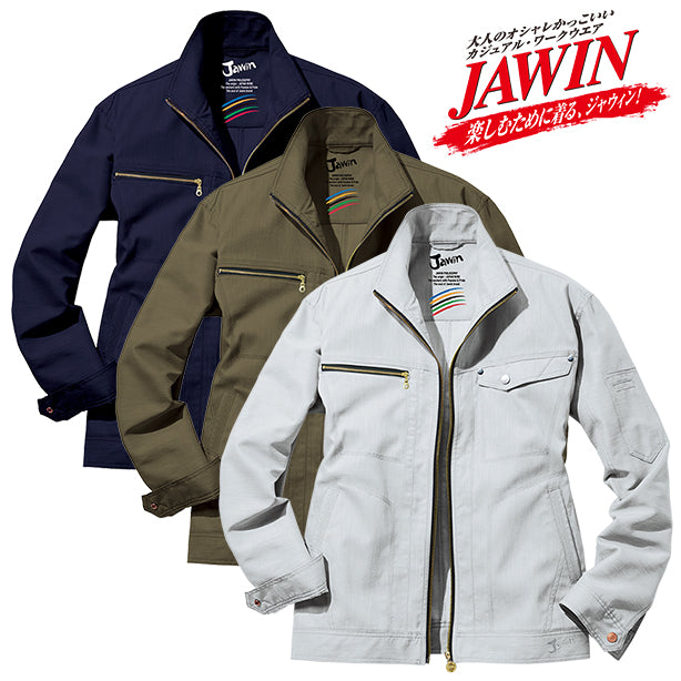JAWIN 57100 ストレッチジャンパー【春夏】 商品コード：JC-57100 (一覧表示用)
