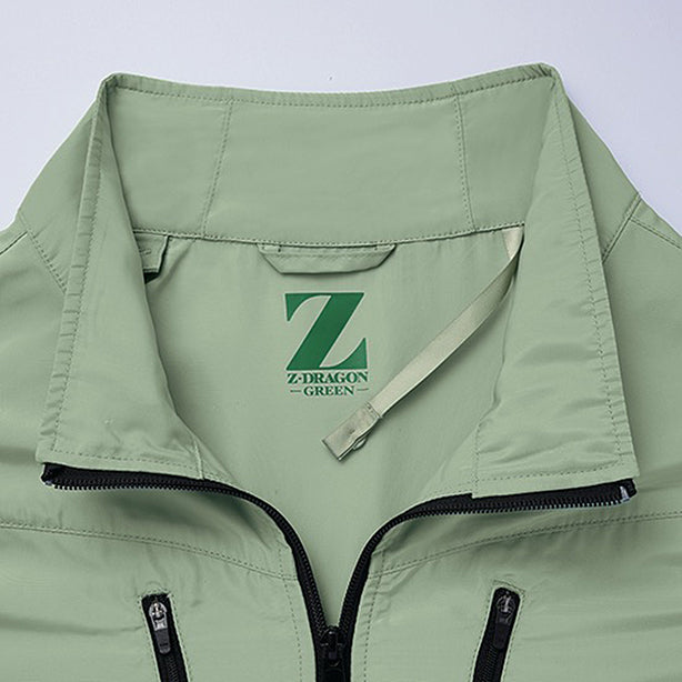 メーカー:JICHODO 品名&品番:Z-DRAGON JC-74280 サイドファン エコ空調服®ベスト 首元調節ひも