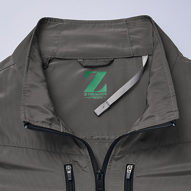メーカー:JICHODO 品名&品番:Z-DRAGON JC-74290 サイドファン エコ空調服®ベスト 首元調節ひも