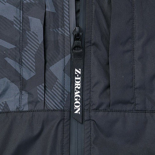 メーカー:JICHODO 品名&品番:Z-DRAGON JC-74410 上部ファン ハーネス対応空調服®遮熱ベスト ロゴ入り引手