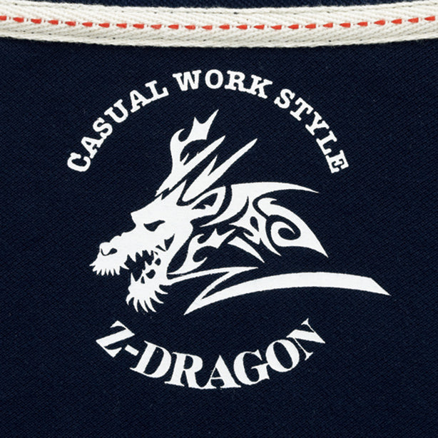 Z-DRAGON 75114 ストレッチ半袖ポロシャツ【春夏】 商品コード：JC-75114 背当てプリント
