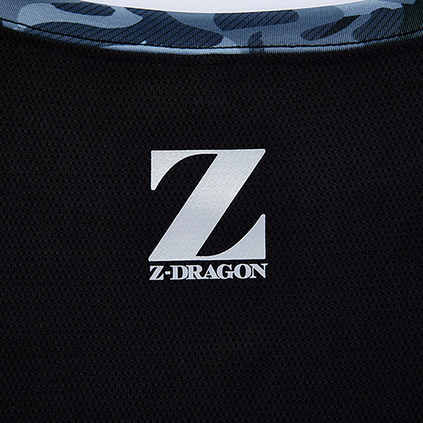 メーカー:JICHODO 品名&品番:Z-DRAGON 75194 接触冷感メッシュコンプレッションインナー【ローネック・長袖】 ロゴプリント背中