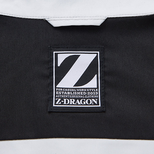 Z-DRAGON 76200 製品静電ストレッチ長袖ジャンパー【春夏】 商品コード：JC-76200 ロゴ入り織ネーム