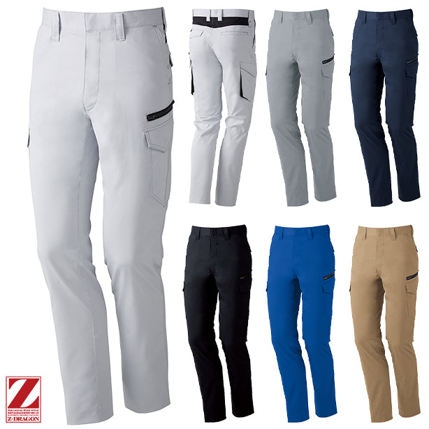 Z-DRAGON 76202 製品静電ストレッチノータックカーゴパンツ【春夏】 JC-76202(オプション表示用)