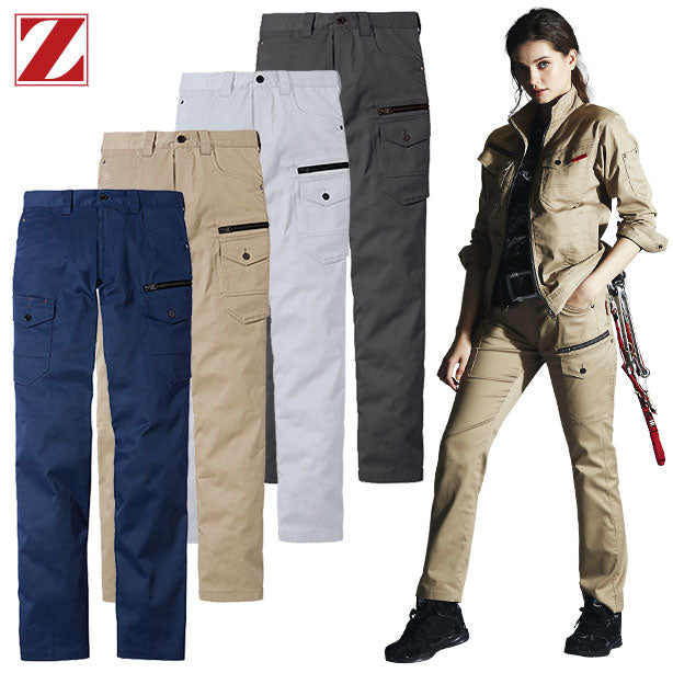 Z-DRAGON 76602 ストレッチスリムノータックカーゴパンツ【春夏】 商品コード：JC-76602 (一覧表示用)