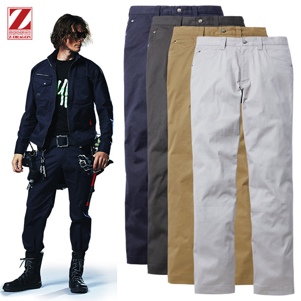 Z-DRAGON 76701 ストレッチスリムワークパンツ【春夏】 商品コード：JC-76701 (一覧表示用)