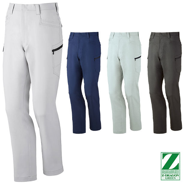 Z-DRAGON 76802 エコ製品静電ストレッチノータックカーゴパンツ【春夏】 JC-76802(オプション表示用)