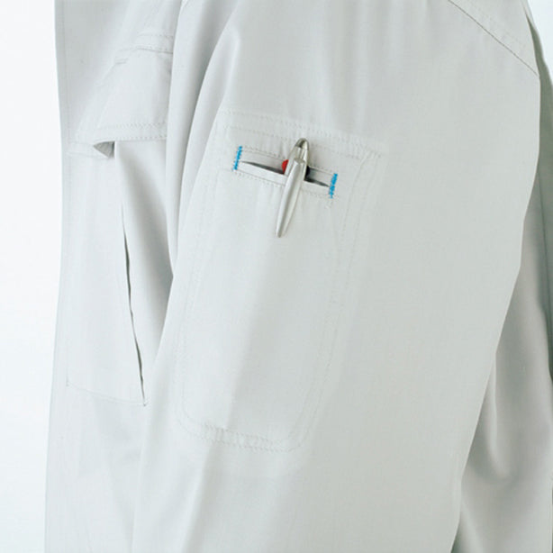 メーカー:SOWA 品名&品番:SOWA 193 長袖ブルゾン 春夏作業服 袖ペン差し左