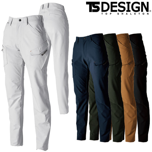 メーカー:TS_DESIGN 品名&品番:TS DESIGN 56041 TSエコダブルライトクロスレディースカーゴパンツ【春夏】(オプション表示用) 