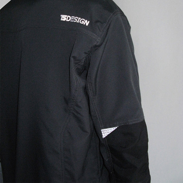 TS DESIGN 84636 ストレッチタフワークジャケット 商品コード：TSD-84636 再帰反射ロゴ右後ろ肩