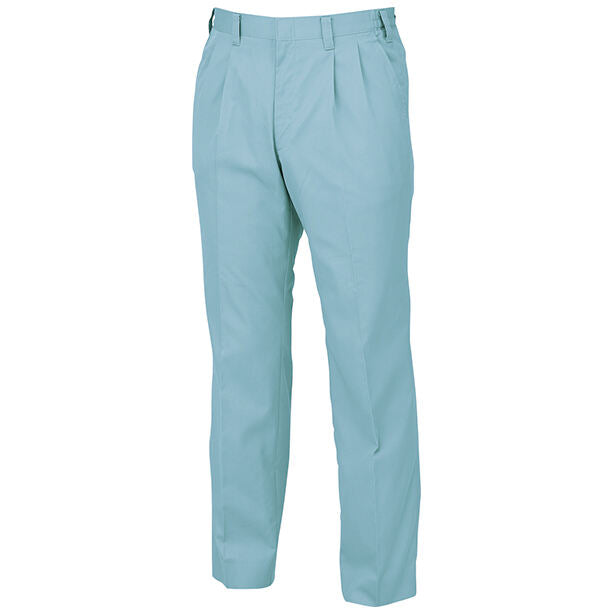 メーカー:XEBEC 品名&品番:XEBEC 1290 風を感じる作業服シリーズ ツータックスラックス(オプション表示用)  カラー:グリーン