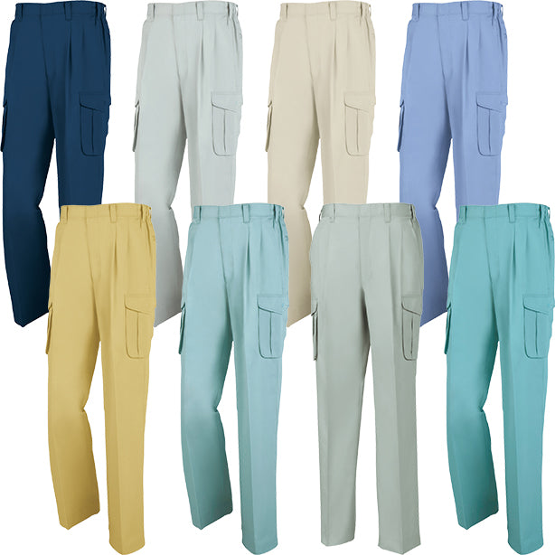 メーカー:XEBEC 品名&品番:XEBEC 1296 風を感じる作業服シリーズ ツータックラットズボン(一覧表示用) 