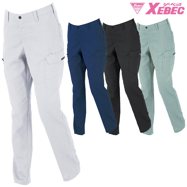XEBEC 1519 SDGs エコストレッチ レディスピタリティラットズボン【春夏】 XE-1519(オプション表示用)