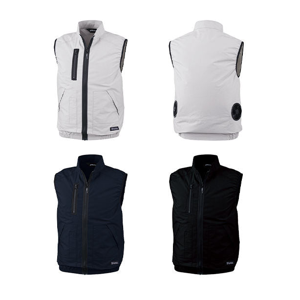 メーカー:XEBEC 品名&品番:XEBEC XE-98019 綿100%膨らみ軽減空調服®ベスト【ウエアのみ】 各種カラー