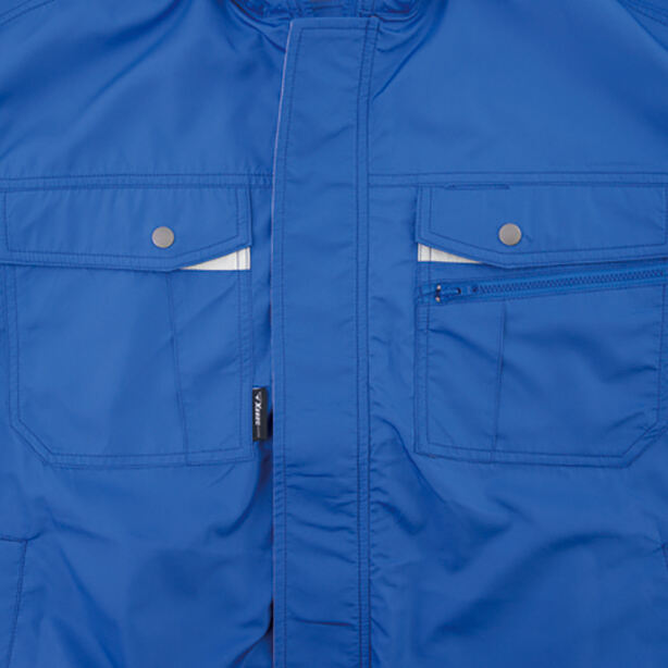 メーカー:XEBEC 品名&品番:XEBEC XE-98023 テクノクリーン®DE空調服™ベスト 両胸フラップポケット