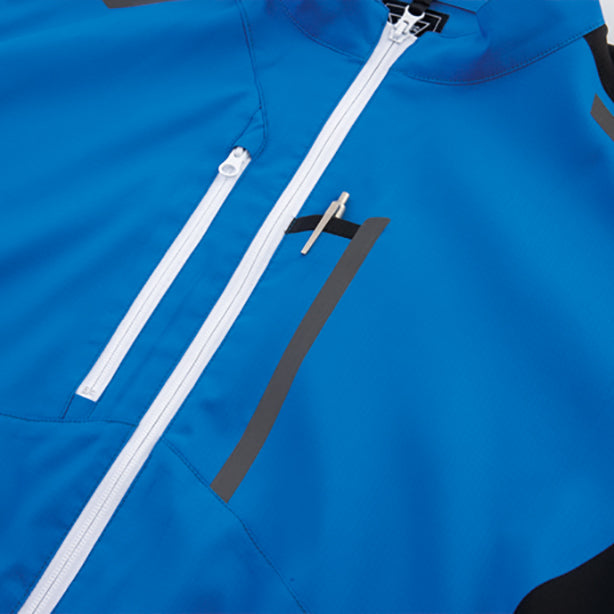 メーカー:XEBEC 品名&品番:XEBEC XE-98028 新開発サイドファン！エコ・JIS制電 空調服® ベスト【ウェアのみ】 左胸ポケットペン差し付き