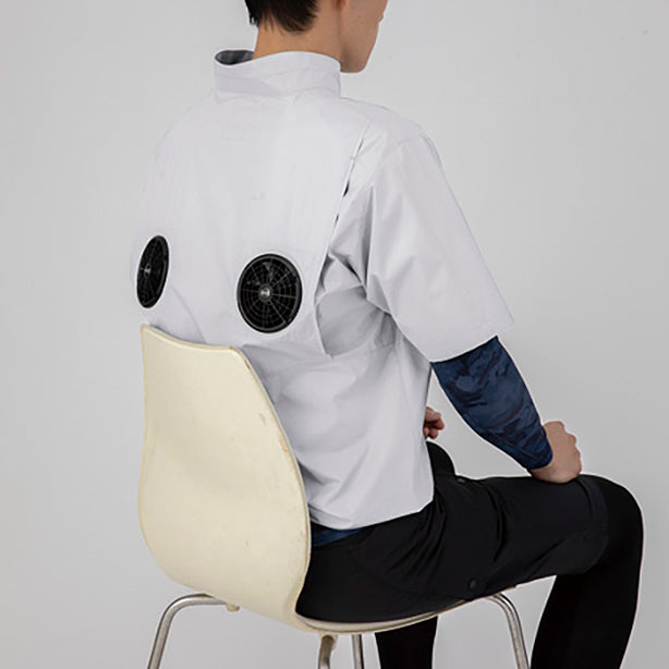 空調服 空調服®上部ファン半袖ブルゾンを買うならココ！ – 株式会社フクヨシ