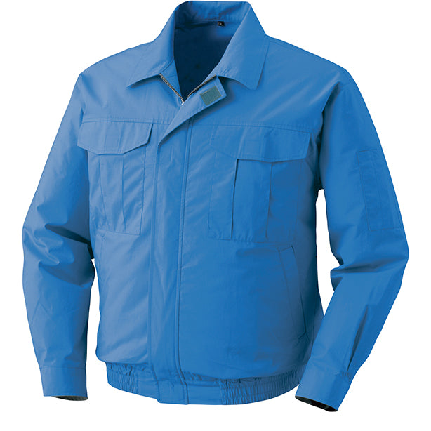 メーカー:XEBEC 品名&品番:XEBEC XE-KU90550 綿100%空調服™長袖ブルゾン(一覧表示用)  カラー:ライトブルー