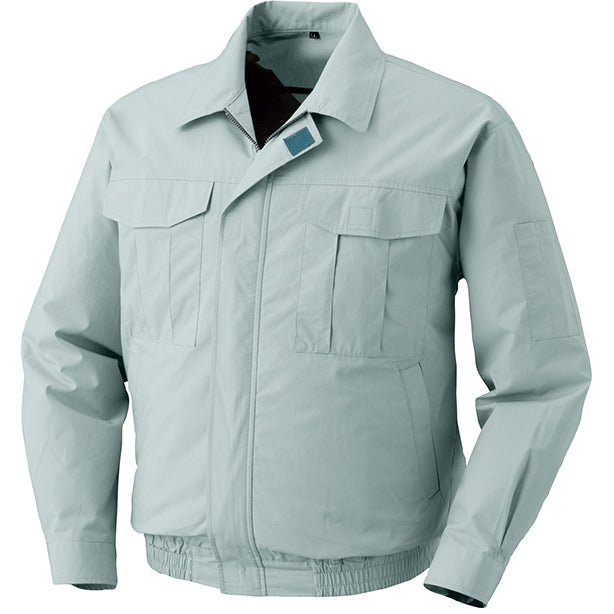 メーカー:XEBEC 品名&品番:XEBEC XE-KU90550 綿100%空調服™長袖ブルゾン(一覧表示用)  カラー:モスグリーン