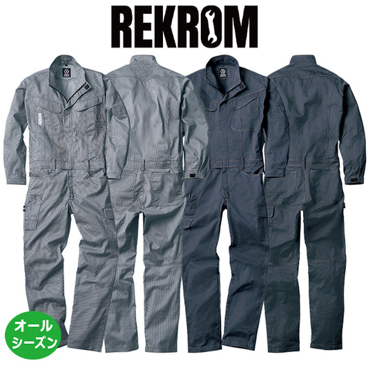 メーカー:YAMADATATSU 品名&品番:REKROM R302 ストレッチ多機能カバーオール(オプション表示用) 