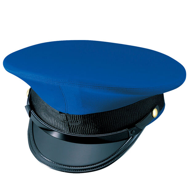 警備用制帽【ブルー】【丈夫でシワになりにくい】　XE-18503B