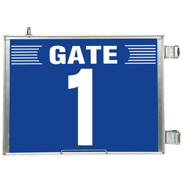 突出し式ゲート標識 GATE1 セット　305-81