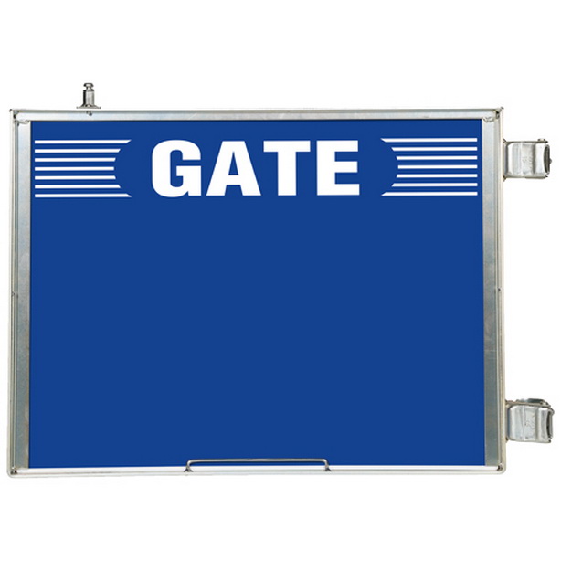 突出し式ゲート標識 GATE セット　305-85