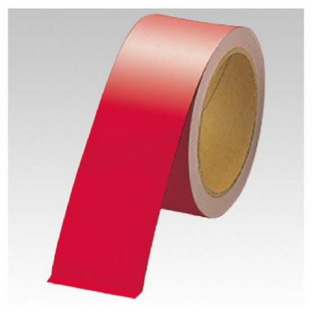 反射テープ 赤 50mm幅×10m　374-39