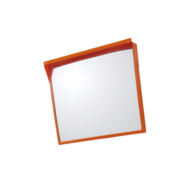 カーブミラー角型反射鏡(アクリル製)　384-66