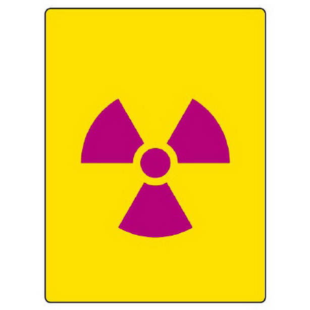 放射能標識 放射能マーク（大）　817-47