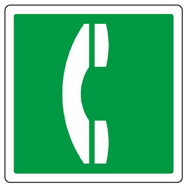 ピクトサイン 電話マーク　839-11C