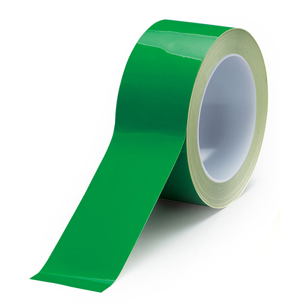 緑色 フロアテープ強粘着 50mm幅