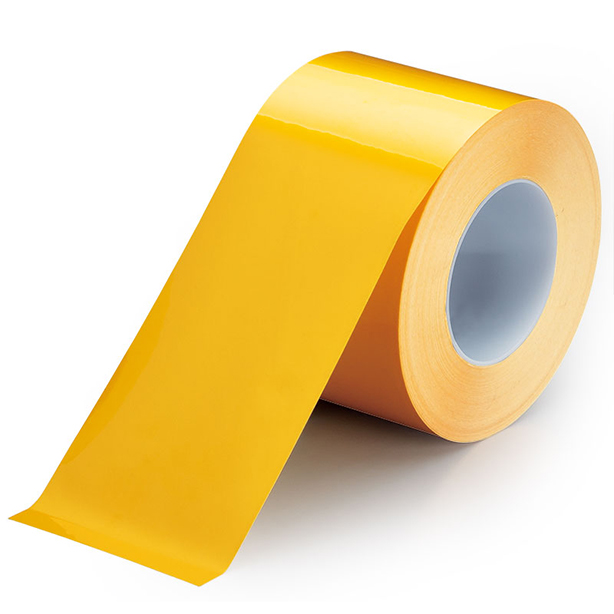黄色 100mm幅強粘着テープ