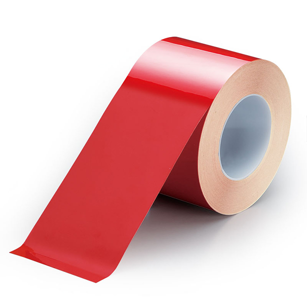 赤色 100mm幅強粘着テープ