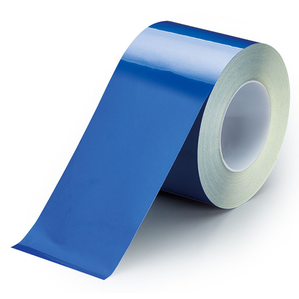 青色 100mm幅強粘着テープ